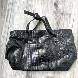 Jones New York Pebble Leather Shoulder Bag